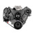 Speedmaster 1-673-003-02 Ford SB 289 302 351W Aluminum Serpentine Belt Drive System Kit Black