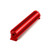 Speedmaster PCE186.1005 15" Red Anodized Single Pass Transmission Oil Cooler With Fittings