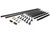Radius Rod Kit Complete Black For Sprint Car