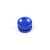 Speedmaster PCE313.1002 Billet Aluminum Screw-In Valve Cover Oil Filler Cap Kit Blue Anodized