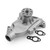 Speedmaster PCE195.1083.01 Chevy SBC 350 High Volume Aluminum Short Water Pump w/ Heater Port Satin