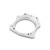 Speedmaster 1-539-002 LS 4-Bolt 102mm to LS1 96mm 3-Bolt Throttle Body Adapter