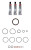 Fel-Pro Oe FEPTCS46181 CRANKSHAFT FRONT SEAL SET
