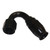 Fragola -12AN Real Street x 150 Degree Hose End Black For PTFE Hose
