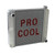 Speedmaster PCE190.1044 Universal 26x19x2.2 Aluminum Radiator Polished Chevy Ford Mopar GM