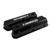 Speedmaster PCE314.1083.12 Ford SB 289 302 351 Windsor Tall Black Aluminum Valve Covers w/Hole