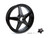 Race Star 92 Drag Star Bracket Racer 18x5 5x4.50BC 2.00BS Gloss Black Wheel