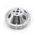 Speedmaster PCE246.1004 Chevy SBC 350 Billet Aluminum Short Water Pump 2 Groove Pulley SWP