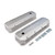 Speedmaster PCE314.1108.01 Chevy BBC 454 Long Bolt Fabricated Valve Covers Satin Tall w/ Hole
