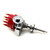 Speedmaster PCE376.1089.01 Mopar Chrysler SB 318 340 360 7000 Series Ready to Run Distributor Red
