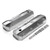 Speedmaster PCE314.1108.02 Chevy BBC 454 Long Bolt Fabricated Valve Covers Polished Tall w/ Hole