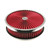 Speedmaster PCE104.1030.06 14" x 3" Washable Extreme Top Chrome Ring Flat Base Air Cleaner Kit