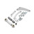 Speedmaster PCE232.1030.01 Chevy SBC 350 Short Water Pump Alternator Bracket Kit Satin