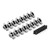 Speedmaster PCE261.1076.01 Ford SB 289 302 351W 1.6 Ratio 7/16" Stainless Steel Roller Rocker Arm Set