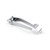 Speedmaster PCE427.1007 Chrome Firewall Mount Accelerator Gas Pedal Assembly