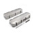 Speedmaster PCE314.1111.01 Chevy BBC 454 Fabricated Satin Tall Valve Covers w/o Hole