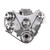 Speedmaster 1-673-003-01 Ford SB 289 302 351W Aluminum Serpentine Belt Drive System Kit Polished