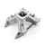 Speedmaster 1-147-061-02 Chrysler Mopar BB 413 426 440 HiRise Aluminum Intake Manifold Polished
