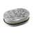 Speedmaster PCE104.1005.05 12" x 2" Oval Flamed Polished Aluminum Air Cleaner Kit