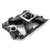 Speedmaster 1-147-093 Pontiac 326 350 389 400 421 428 455 HiRise Aluminum Intake Manifold [Black]