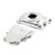 Speedmaster PCE265.1036 Chevy GM Gen III LS1 LS6 Polished 2pc Front Timing Cover No Cam Sensor Port