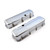 Speedmaster PCE314.1004.02 Chevy BBC 454 Chrome Steel Valve Covers Tall w/ Baffled Hole