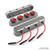 Speedmaster PCE314.1249.03 Chevy LS 2pc Finned Vintage Hidden Coil Aluminum Valve Cover Satin
