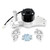 Speedmaster PCE194.1016 Chevy LS1 40+ GPM Slimline Electric Water Pump Polished