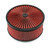Speedmaster PCE104.1030.04 14" x 6" Washable Element Extreme Top Black Ring Flat Base Air Cleaner Kit