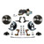Leed Brakes LEEFC1002-E1A1 POWER FRONT KIT WITH PLAIN ROTORS AND ZINC PLATED CALIPERS