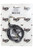 Lokar LOCVS-27274 VINTAGE SERIES 727 KICKDOWN CABLE BLK WRAP W/BLUE TRACERS