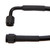 Red Horse Performance RHP3392-04-18 STRAIGHT 4 TO 90 DEGREE 4 18IN PREASSEMBLED BRAKE LINEBLACK