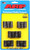 ARP Inc. ARP300-8246 ADJUSTABLE 7/16 12PT ROCKER ARM NUT KIT