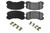 Centric Posi-Quiet Ceramic Brake Pads w/Hardware - Front