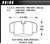 Hawk BMW 3 Series / Mercedes Benz 190 Series / Saab 900/9000 DTC-60 Race Front Brake Pads