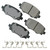 AKEBONO BRAKES ACT1734 PROACT DISK PAD
