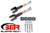 BMR SUSPENS TR005H TOE RODS  REAR  ON-CAR ADJ  ROD END