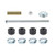 MOOG K90250 Stabilizer Bar Link Kit