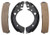 R/M BRAKES 576PG Raybestos Professional Grade Drum Brake Shoe Set