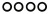 Fel-Pro Oe FEPES73204 FUEL INJECTOR ORINGS