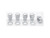 Weld Closed End Lug Nuts w/Centered Washers 1/2in. RH - 5pk.