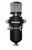Moroso 12AN Male Fittings Catch Can Breather Tank - Black Powder Coat