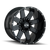 ION Type 141 20x10 / 5x127 BP / -19mm Offset / 87mm Hub Gloss Black Milled Wheel