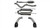 Corsa 12-14 Scion FRS / Subaru BRZ Black Tip Sport Cat-Back Exhaust