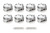 SBF 351W Dish Piston Set .4.030 Bore -29.1cc