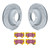 Brake Rotor & Pad Kit Yellowstuff Toyota/Lexus