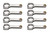 Eagle Chevrolet Small Block ARP L19 Bolts H-Beam Connecting Rods (Set of 8)