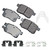 AKEBONO BRAKES ACT1336A PROACT DISK PAD