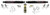 SKYJACKER 8270 REPL STR STAB, BLACK W/BT+S978270
