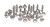 ARP Inc. ARP255-1801 FORD FE 12PT OIL PAN BOLT KIT